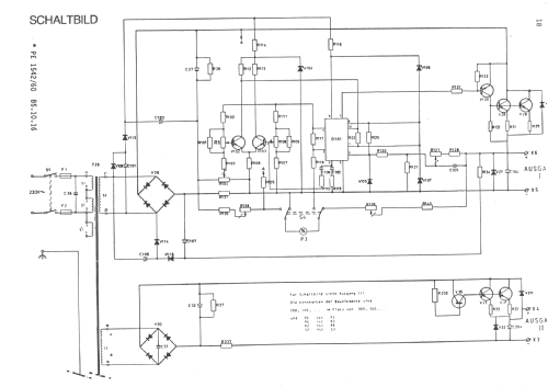 DC Power Supply PE1542 /60; Philips Belgium (ID = 2679210) Power-S