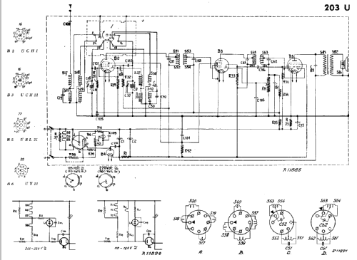 Philetta 203U; Philips; Eindhoven (ID = 41099) Radio