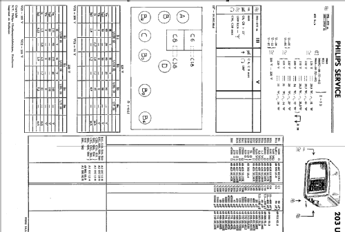 Philetta 203U; Philips; Eindhoven (ID = 41100) Radio