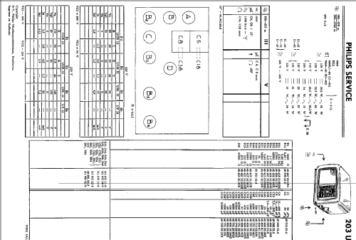 Philetta 203U; Philips; Eindhoven (ID = 2022380) Radio