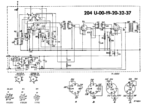 Philetta II 204U ; Philips; Eindhoven (ID = 2320768) Radio