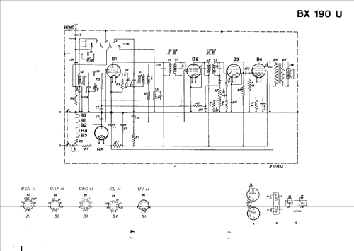 Philettina BX190U /00 /06; Philips; Eindhoven (ID = 42412) Radio