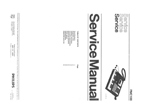 Personal Media Composer PMC100; Philips 飞利浦; (ID = 2591004) Divers