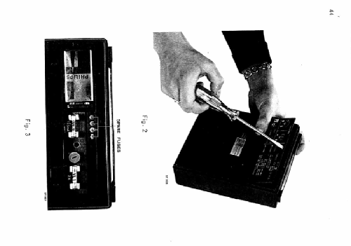 Electronic VAΩ Meter PM2503; Philips; Eindhoven (ID = 427879) Ausrüstung