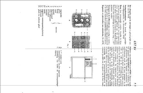 Polonaise 697BV; Philips; Eindhoven (ID = 39667) Radio