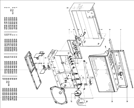 Portable Radio 1332 /13 /31 /33; Philips; Eindhoven (ID = 1925889) Radio