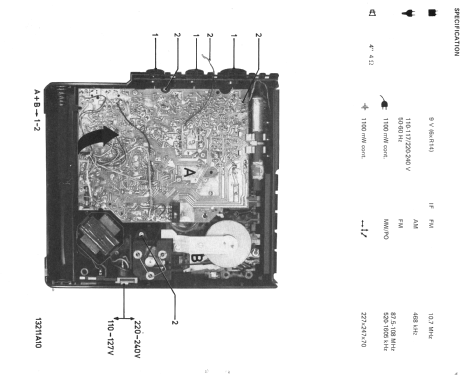 Radio-Recorder 8070 /30; Philips; Eindhoven (ID = 1151316) Radio