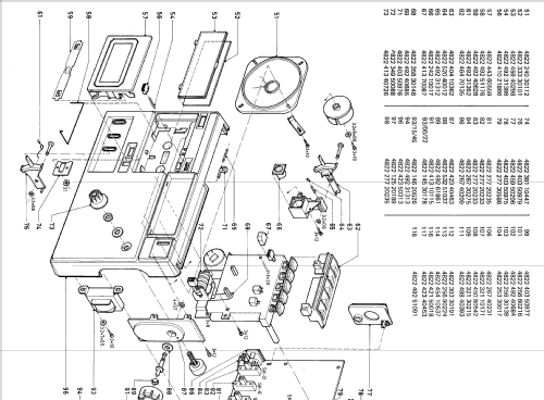 Radio-Recorder 90AR166 /22; Philips; Eindhoven (ID = 1604097) Radio