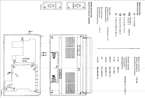 Radio-Recorder 90AR183 /00; Philips; Eindhoven (ID = 1609516) Radio