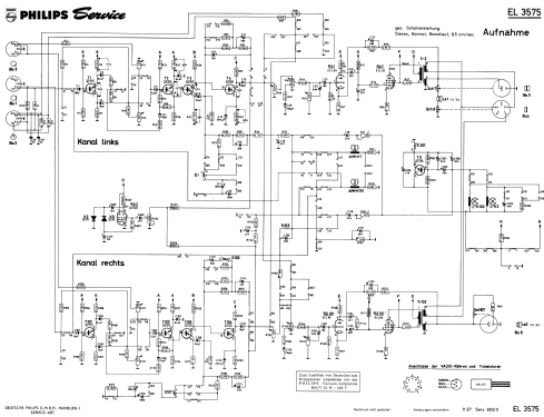 RK57S EL3575A /00; Philips; Eindhoven (ID = 1842515) Ton-Bild