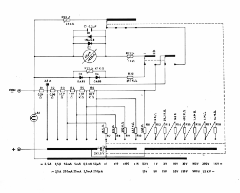 Service-Multimeter UTS003; Philips; Eindhoven (ID = 2036079) Equipment