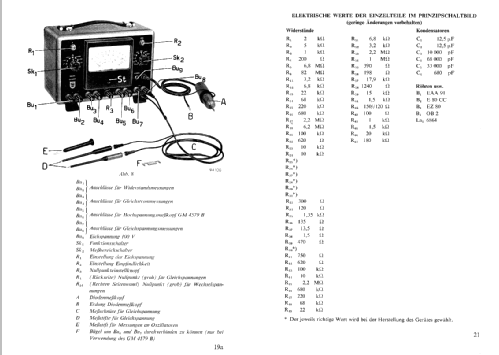 Service-Röhrenvoltmeter GM6009; Philips; Eindhoven (ID = 619061) Equipment