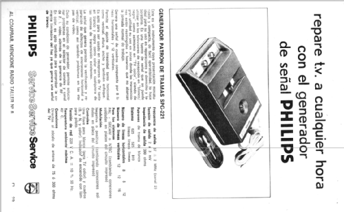 Generador patrón de tramas - Cross Hatch Pattern Generator SPG-221; Philips; Eindhoven (ID = 1577050) Equipment