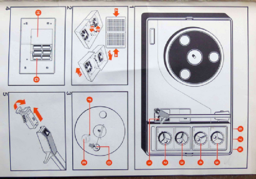 Stereo - Electrophon SG2623 /22; Philips; Eindhoven (ID = 2063146) R-Player