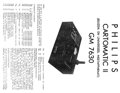 Valve-Tester Cartomatic II GM7630; Philips; Eindhoven (ID = 123751) Equipment