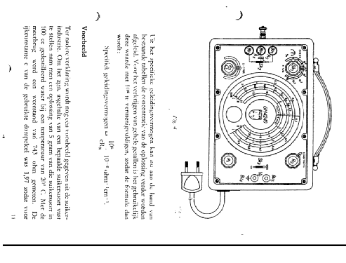 Widerstand Messbrücke GM-4249/01; Philips; Eindhoven (ID = 2019421) Equipment