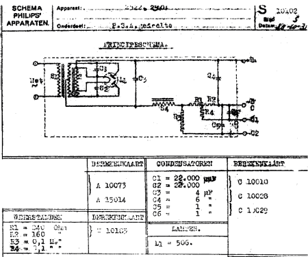 Portable Radio 2540; Philips Electrical, (ID = 2682840) Radio