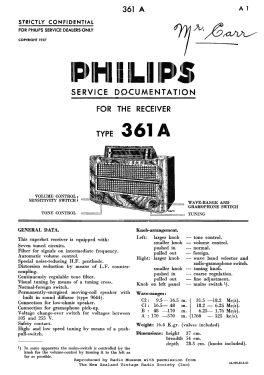 Radioplayer 361A /34; Philips Electrical (ID = 3028948) Radio