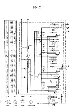Superinductance 834C; Philips Electrical, (ID = 3209719) Radio
