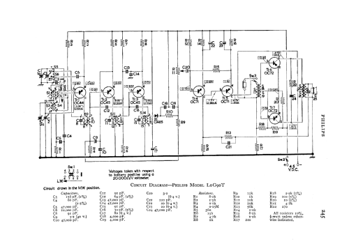 Transistor Seven Personic L0G90T/01; Philips Electrical, (ID = 2314034) Radio