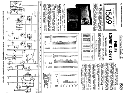 Transistor Seven Personic L0G90T/01; Philips Electrical, (ID = 2314038) Radio