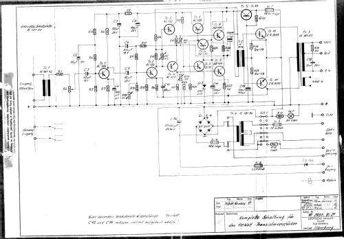 100W Transistor-Endverstärker VE2951; Philips Radios - (ID = 2451080) Ampl/Mixer