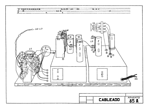 85A; Philips Ibérica, (ID = 559101) Radio