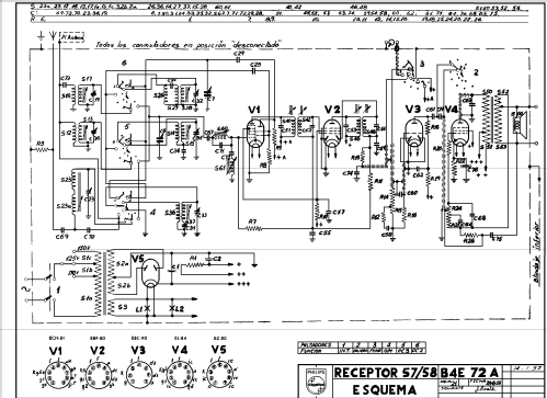 B4E72A; Philips Ibérica, (ID = 190957) Radio