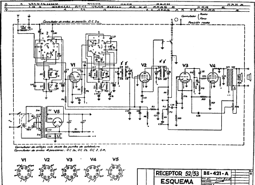 BE-421-A; Philips Ibérica, (ID = 231524) Radio