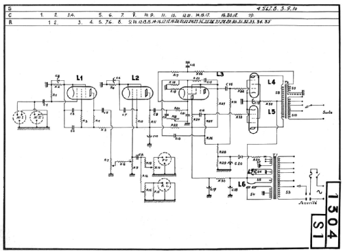 1304; Philips France; (ID = 1174902) Ampl/Mixer