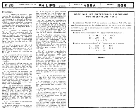 456A; Philips France; (ID = 1669774) Radio