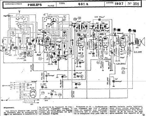 Loisirs 461A; Philips France; (ID = 219158) Radio