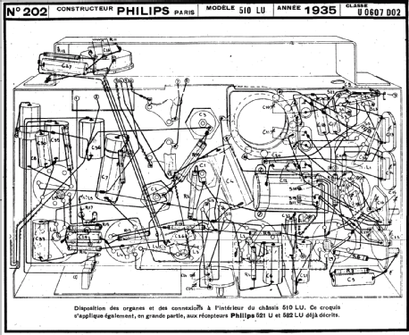 Octode-Super 510LU; Philips France; (ID = 230186) Radio