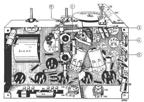 Octode-Super 521A ; Philips France; (ID = 485430) Radio