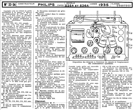 525A; Philips France; (ID = 318942) Radio