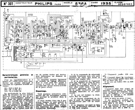 Multi-Inductance 536A; Philips France; (ID = 217835) Radio