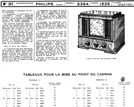 Multi-Inductance 536A; Philips France; (ID = 217838) Radio