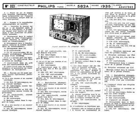 582A; Philips France; (ID = 1825206) Radio