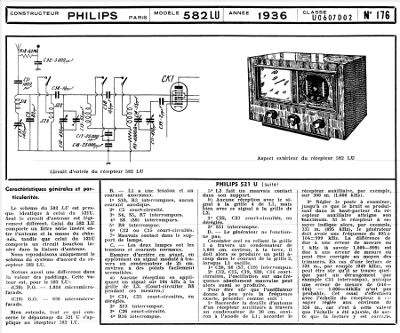 582LU; Philips France; (ID = 1432049) Radio