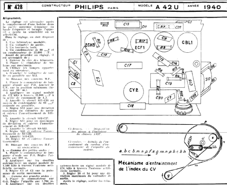 Junior A42U; Philips France; (ID = 219797) Radio