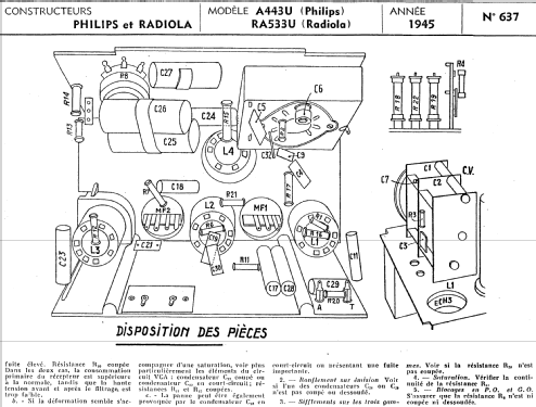 A443U ; Philips France; (ID = 644198) Radio