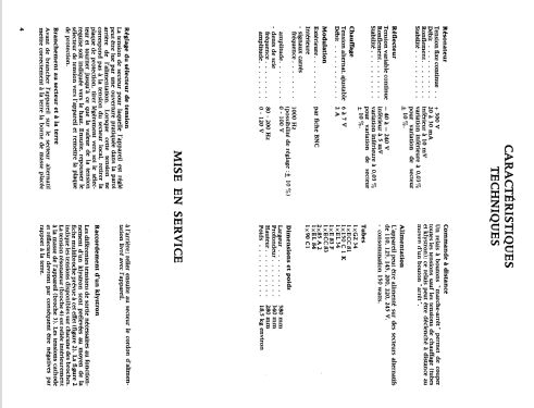 Alimentation stabilisée PP 4481; Philips France; (ID = 1564495) A-courant