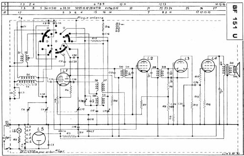 BF151U /01 /02 /03 /04; Philips France; (ID = 309130) Radio