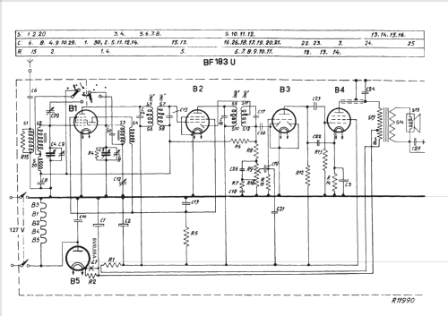 BF183U /00; Philips France; (ID = 1679990) Radio