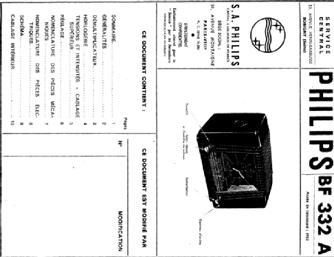 BF332A; Philips France; (ID = 1095999) Radio