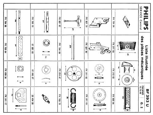 BF393U; Philips France; (ID = 1976462) Radio