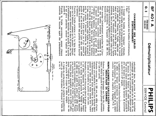 BF401A, BF401A-25; Philips France; (ID = 116922) Radio