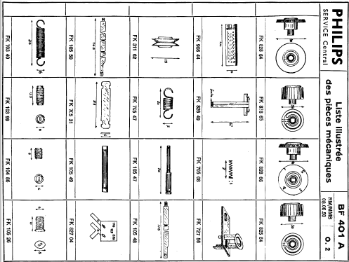 BF401A, BF401A-25; Philips France; (ID = 116926) Radio