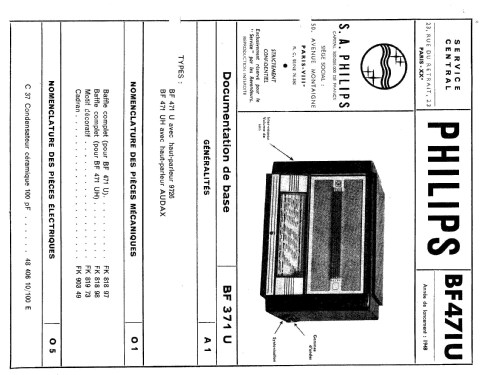 BF471U; Philips France; (ID = 1844846) Radio