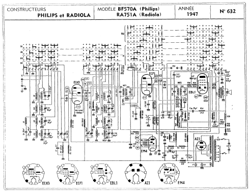 BF570A; Philips France; (ID = 97407) Radio